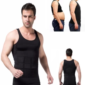 Slimming Vest For Men - Black